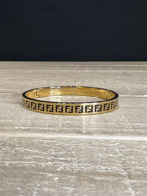 bracciale fendi donna rigido